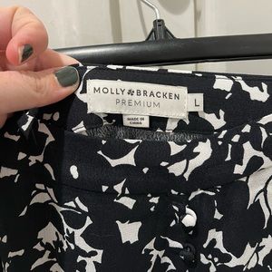 NWOT Molly Bracken premium floral print maxi skirt